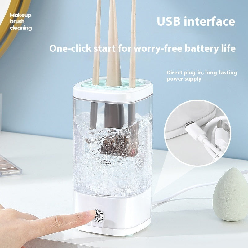 Makeup Brush Automatic Cleaning Machine Storage Box