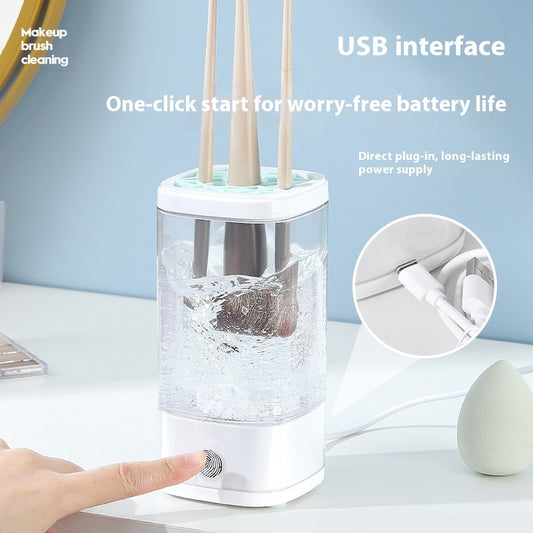 Makeup Brush Automatic Cleaning Machine Storage Box